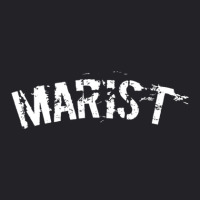 Marist Vintage Stencil University Alumni Arch Font Youth Tee | Artistshot