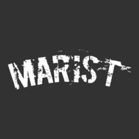 Marist Vintage Stencil University Alumni Arch Font Baby Bodysuit | Artistshot