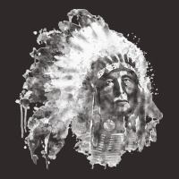 Native American Portrait T  Shirt Native American Chief Black And Whit Racerback Tank | Artistshot