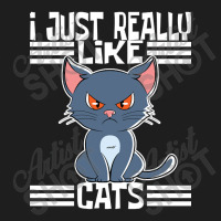 Trending I Just Really Like Cats-rdimm Classic T-shirt | Artistshot