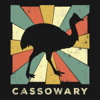 Classic Cassowary Lover Vintage Retro Animal Flannel Shirt | Artistshot