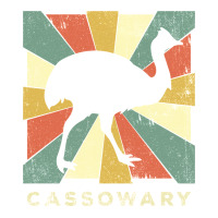 Classic Cassowary Lover Vintage Retro Animal V-neck Tee | Artistshot