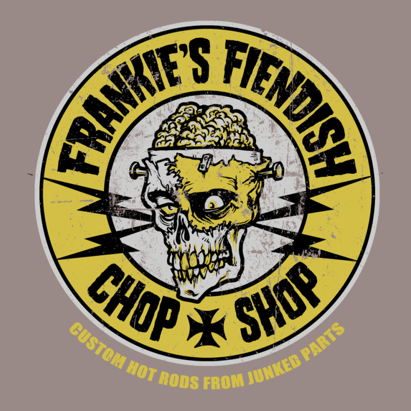 Frankie's Fiendish Chop Shop Vintage T-shirt | Artistshot