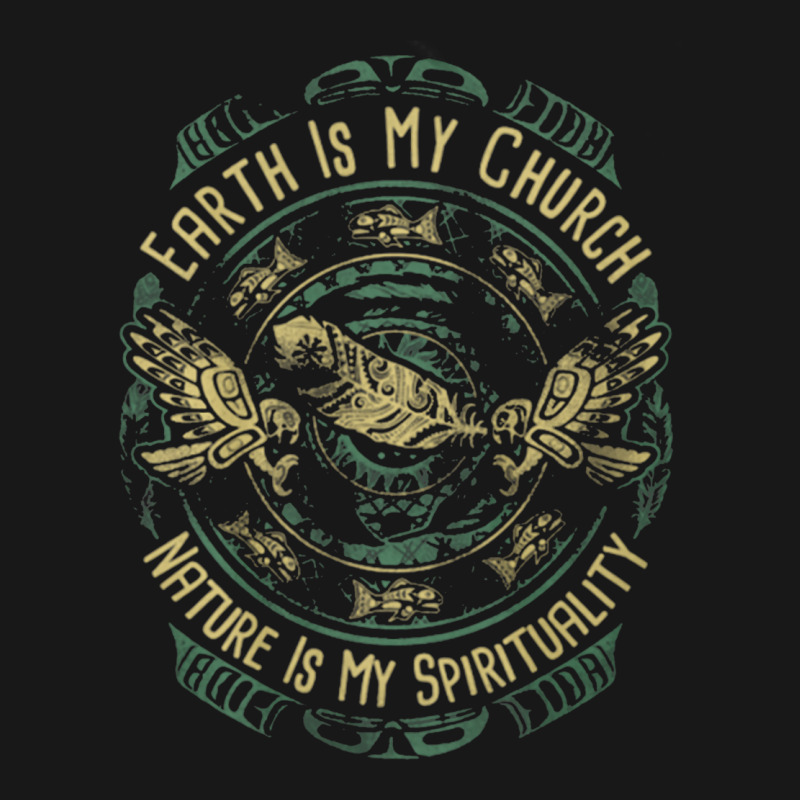 Native American Earth Is My Church Nature Is My Spirituality Flannel Shirt by kaseemsaiga3 | Artistshot