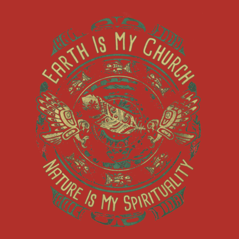 Native American Earth Is My Church Nature Is My Spirituality Unisex Hoodie by kaseemsaiga3 | Artistshot