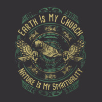 Native American Earth Is My Church Nature Is My Spirituality Vintage Hoodie | Artistshot