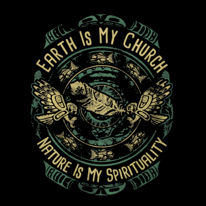 Native American Earth Is My Church Nature Is My Spirituality Lightweight Hoodie by kaseemsaiga3 | Artistshot