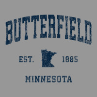 Butterfield Minnesota Mn Vintage Athletic Navy Sports Design Women's V-neck T-shirt | Artistshot