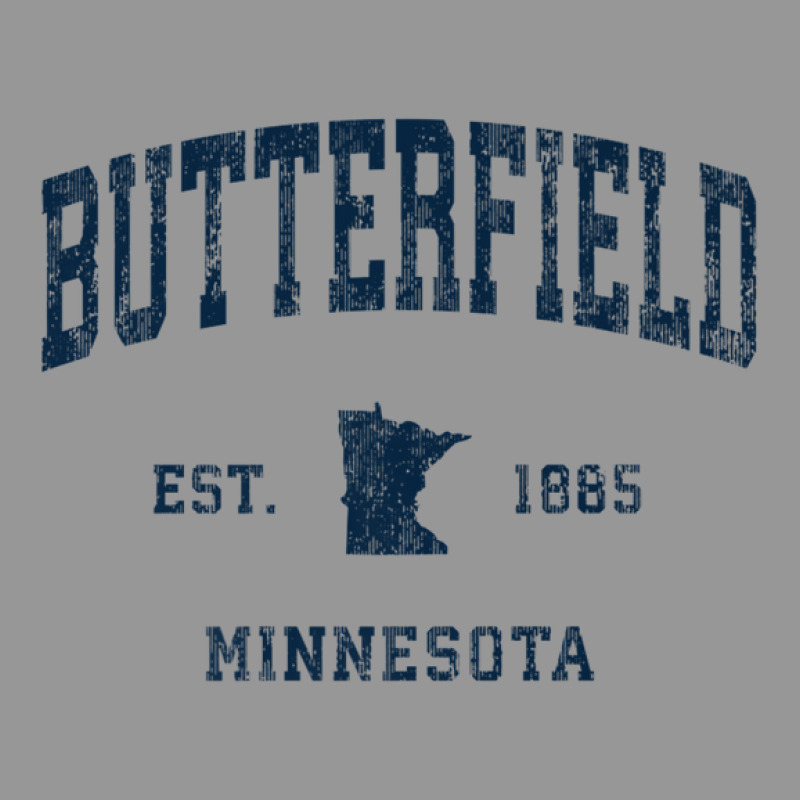 Butterfield Minnesota Mn Vintage Athletic Navy Sports Design Women's V-Neck T-Shirt by legatgzlezy | Artistshot