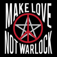 Make Love Not Warlock Adjustable Cap | Artistshot