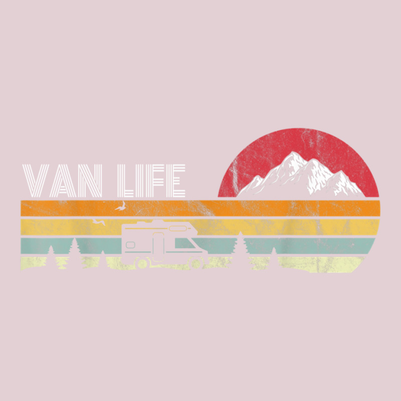 Van Life Vintage Retro 80s Style – Van Life Vandwelling Camper Van G Ladies Fitted T-shirt | Artistshot