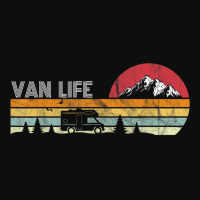 Van Life Vintage Retro 80s Style – Van Life Vandwelling Camper Van G Crop Top | Artistshot