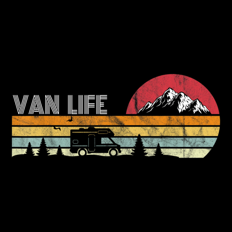 Van Life Vintage Retro 80s Style – Van Life Vandwelling Camper Van G Cropped Sweater by iiragazuzaw | Artistshot