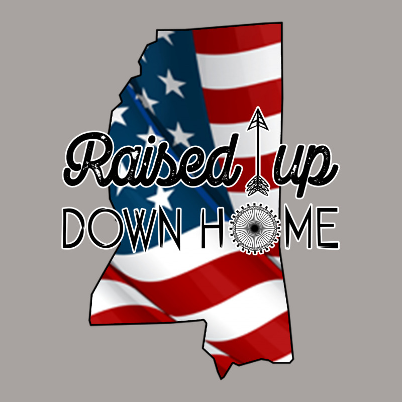 Raised Up Down Home Mississippi For Light Racerback Tank by autlu2024 | Artistshot