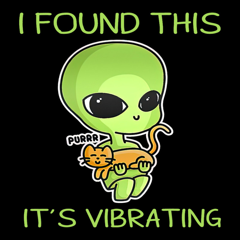 I Found This Its Vibrating Funny Aliens Cat Lovers Owner 34 V-neck Tee | Artistshot