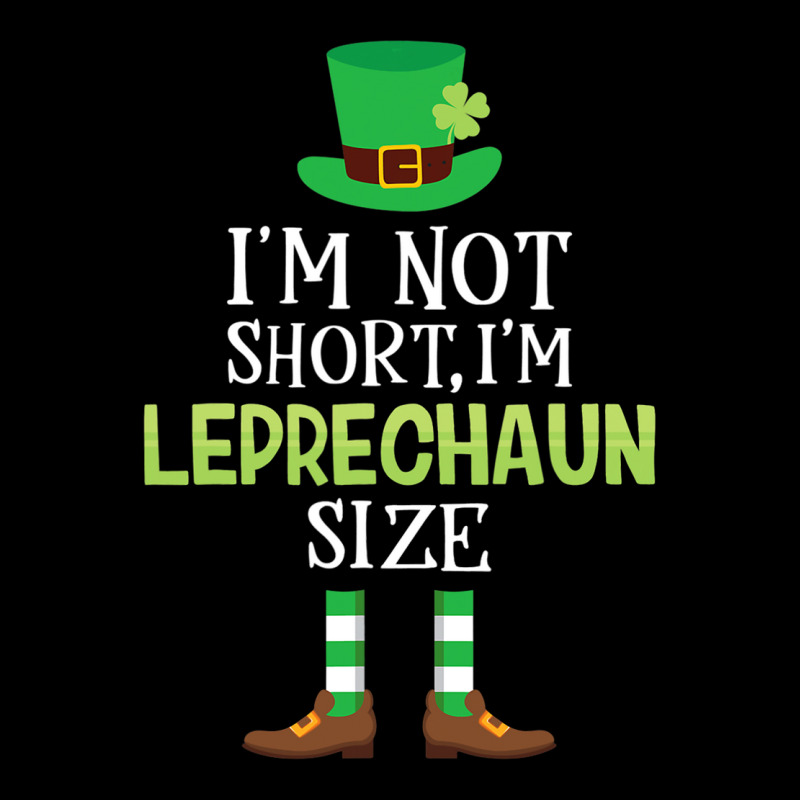 I M Not Short I M Leprechaun Size T  St Patrick S Day Maternity Scoop Neck T-shirt by Iribe890 | Artistshot