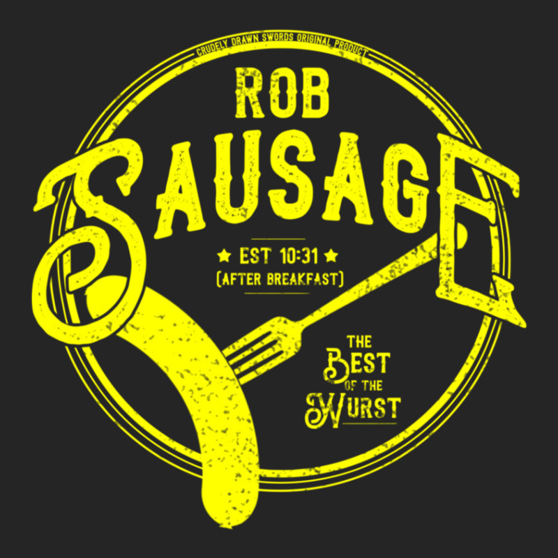 Rob Sausage Vintage Yellow Unisex Hoodie by hapkeluciik | Artistshot