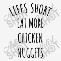 Lifes Short Eat More Chicken Nuggets Baby Beanies | Artistshot