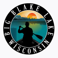 Big Blake Lake Lake Wisconsin T  Shirt Big Blake Lake Wisconsin Canoei T-shirt | Artistshot