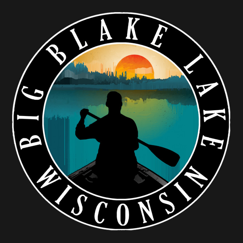 Big Blake Lake Lake Wisconsin T  Shirt Big Blake Lake Wisconsin Canoei Flannel Shirt | Artistshot