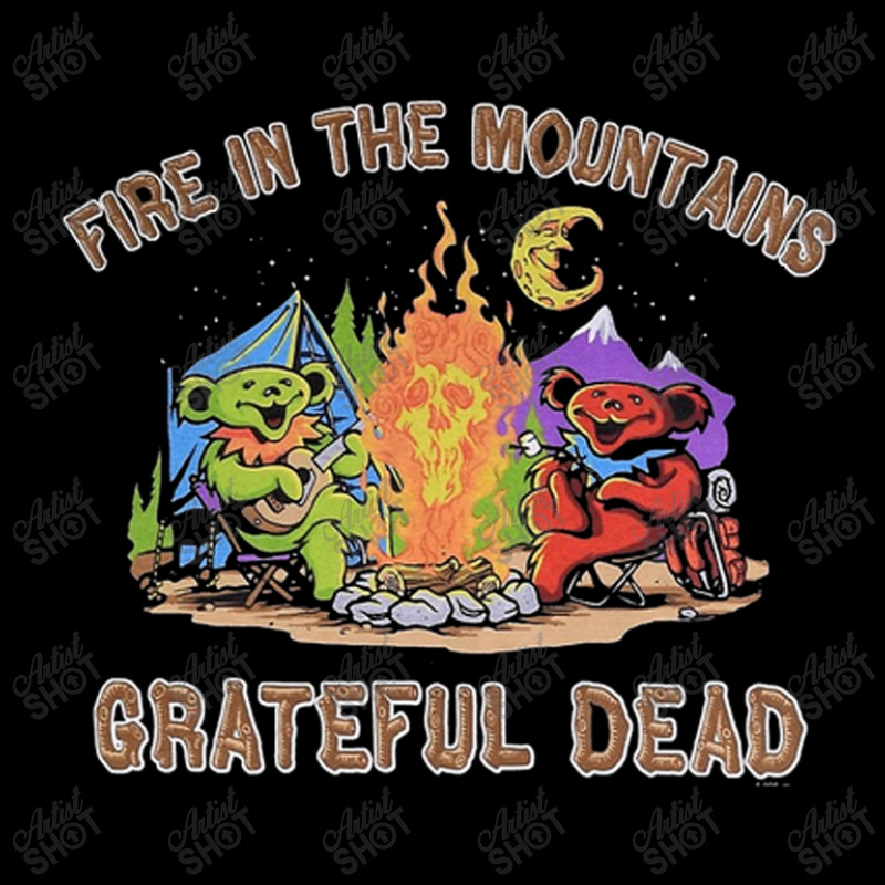 Grateful Fire In Mountains Pocket T-shirt | Artistshot