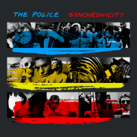 The Police Synchronicity Album Classic  Green Crewneck Sweatshirt | Artistshot