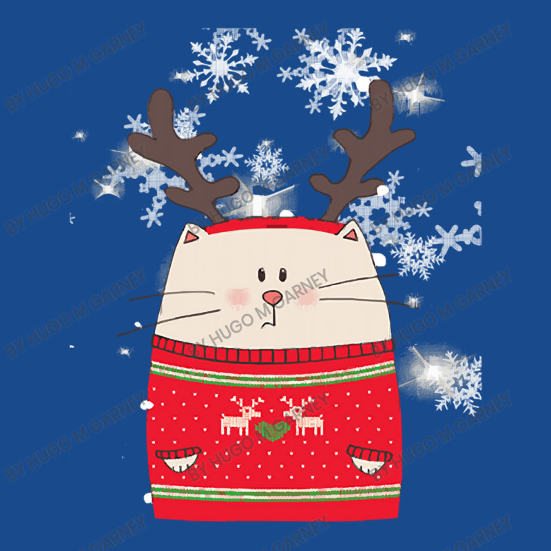 Cat Christmas Cute Cat Reindeer Christmas Costume Gift Tank Top by Hugo M Garney | Artistshot