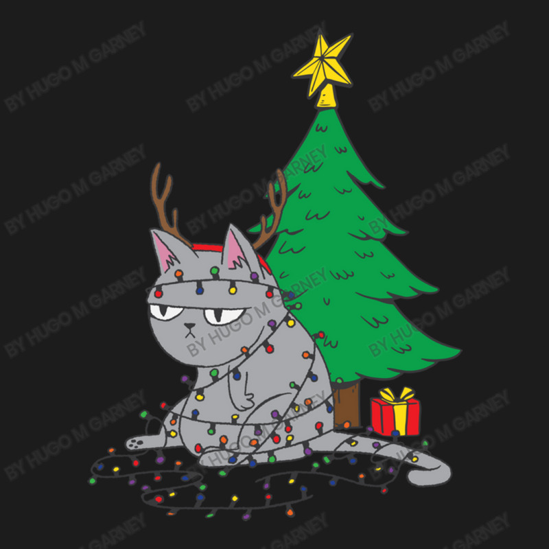 Cat Christmas Lights And Christmas Tree Hoodie & Jogger set by Hugo M Garney | Artistshot