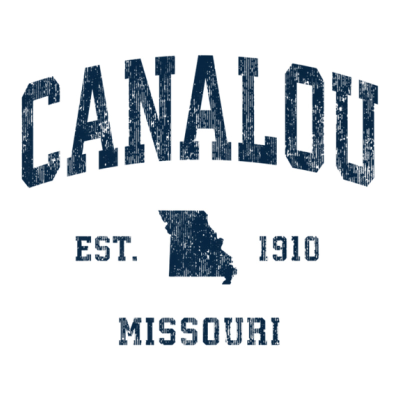 Canalou Missouri Mo Vintage Athletic Navy Sports Design V-Neck Tee by legatgzlezy | Artistshot