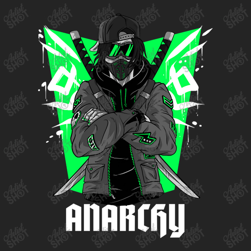 Limited Edition Ninja Warrior Anarchy 3/4 Sleeve Shirt by macklinsampson | Artistshot