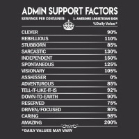 Limited Edition Admin Support T Shirt - Admin Support Factors Daily Gi Vintage Hoodie | Artistshot