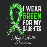 I Wear Green For My Daughter Mental Health Awareness Month Men's T-shirt Pajama Set | Artistshot