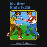 Trending My First Knife Fight-vg4jt Baby Bibs | Artistshot