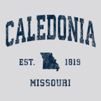 Caledonia Missouri Mo Vintage Athletic Navy Sports Design Women's Triblend Scoop T-shirt | Artistshot