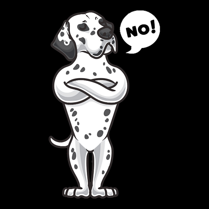 Dalmatian Dog T Shirtstubborn Dalmatian Dog Funny T Shirt Women's V-Neck T-Shirt by cheyannemurazik415 | Artistshot