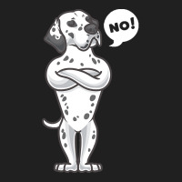 Dalmatian Dog T Shirtstubborn Dalmatian Dog Funny T Shirt Ladies Polo Shirt | Artistshot