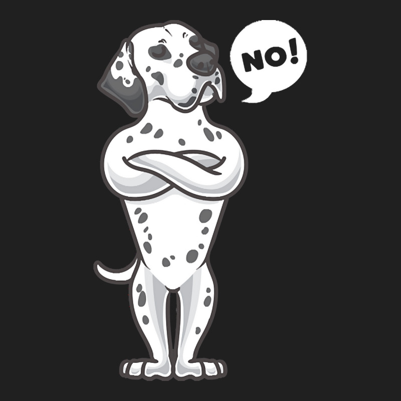 Dalmatian Dog T Shirtstubborn Dalmatian Dog Funny T Shirt Ladies Polo Shirt by cheyannemurazik415 | Artistshot