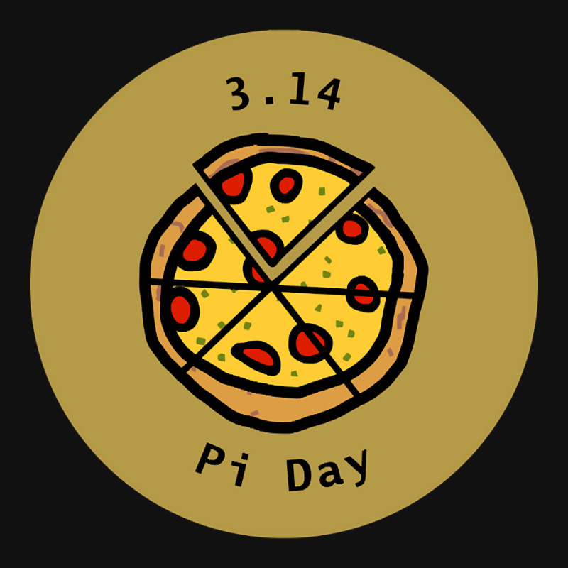 Trending 3.14 Pizza Pi Day Puns Gold Metal Print Vertical | Artistshot