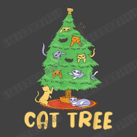 Cat Tree With Cats And Christmas Tree Vintage T-shirt | Artistshot