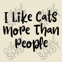 I Like Cats More Than People  Funny Cat T Shirt- Cat Lady- Cat Lovers Cropped Hoodie | Artistshot