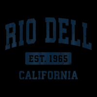 Rio Dell California Ca Vintage Athletic Sports Design Zipper Hoodie | Artistshot