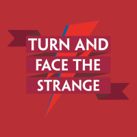 Turn And Face The Strange Classic  Blue T-shirt | Artistshot