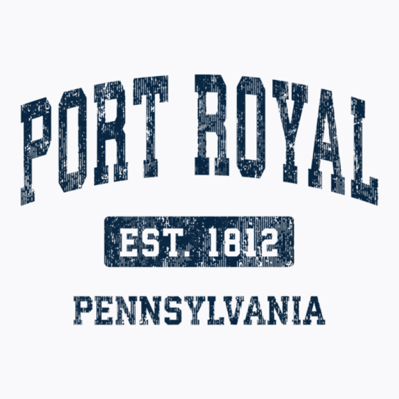 Port Royal Pennsylvania Pa Vintage Athletic Sports Design T-shirt | Artistshot