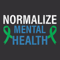 Normalize Mental Health Awareness Therapist Graphic Vintage Short | Artistshot