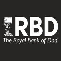 Royal Bank Of Dad Funny Ladies Fitted T-shirt | Artistshot