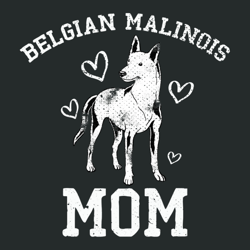 Dog Owner Belgian Malinois Mom Mothers Day Belgian Malinois Women's Triblend Scoop T-shirt by casaniuy89 | Artistshot