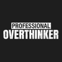 Overthinker Mental Health Awareness Therapist Graphic Classic T-shirt | Artistshot