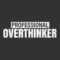 Overthinker Mental Health Awareness Therapist Graphic Vintage Short | Artistshot