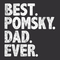 Hot Trend Best Pomsky Dad Ever Dog Owner Daddy Father's Day Vintage Hoodie And Short Set | Artistshot