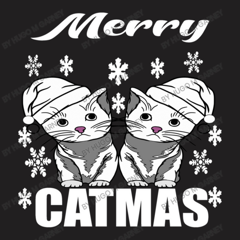 Little Christmas Cats T-Shirt by Hugo M Garney | Artistshot